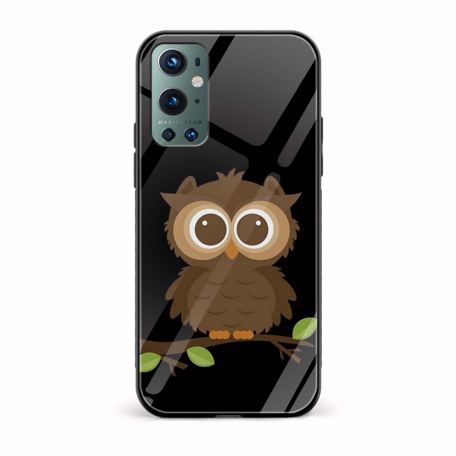 Owl Glass Back Phone Case Owl Glass Back Phone Case - Image 1