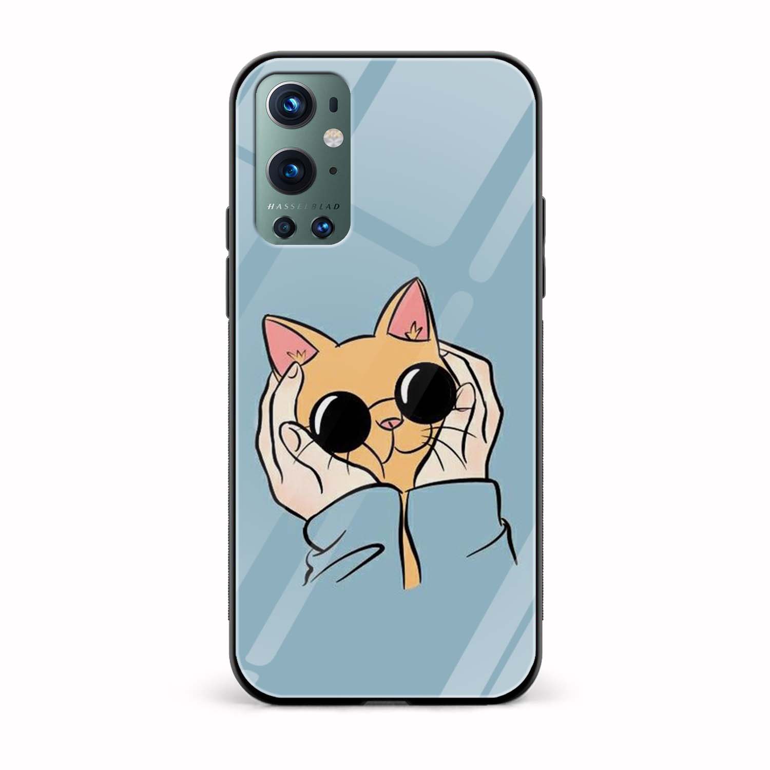 Cat Lover Glass Back Phone Case Cat Lover Glass Back Phone Case - Image 1