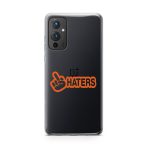 Haters Printed Classic Clear Soft Phone Case