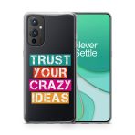 Trust Your Crazy Ideas Printed Classic Clear Soft Phone Case - Image 3