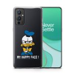 My Happy Face-Donald Duck Printed Classic Clear Soft Phone Case - Image 3