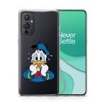 Donald Duck Printed Classic Clear Soft Phone Case - Image 3