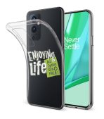 Enjoying Life Printed Classic Clear Soft Phone Case - Image 2