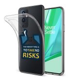 The Riskiest Thing Is To Take Risk Printed Classic Clear Soft Phone Case - Image 2
