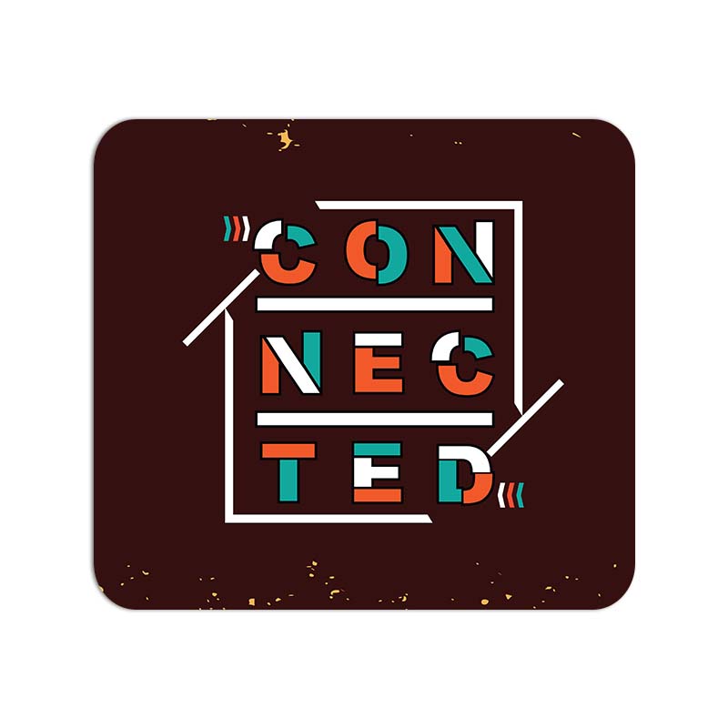 CONNECTED Printed Mouse Pad CONNECTED Printed Mouse Pad - Image 1