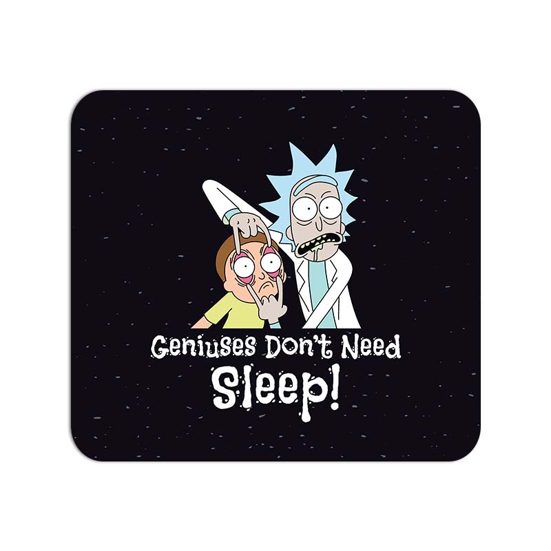 Geniuses Don't Need Sleep Printed Mouse Pad Geniuses Don't Need Sleep Printed Mouse Pad - Image 1
