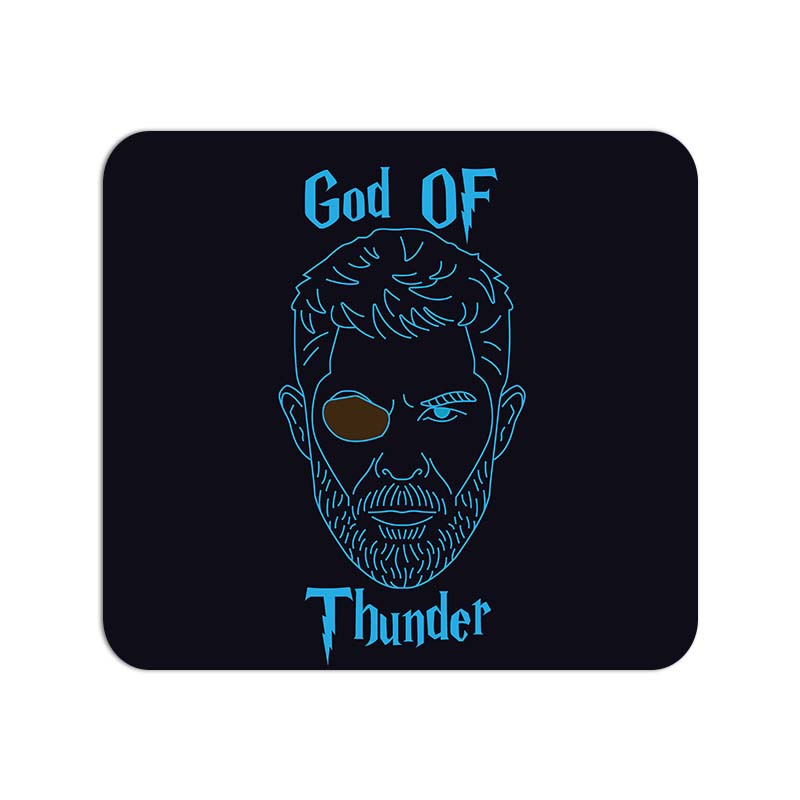 God Of Thunder Printed Mouse Pad God Of Thunder Printed Mouse Pad - Image 1