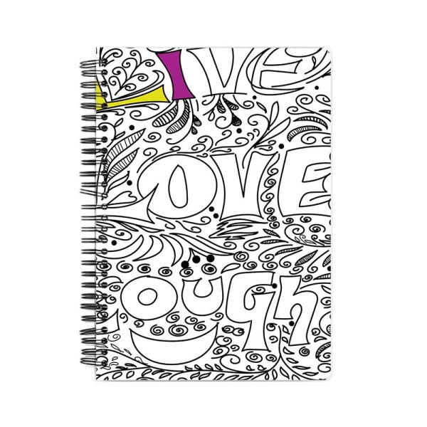 Live Love Laugh Printed Notebook