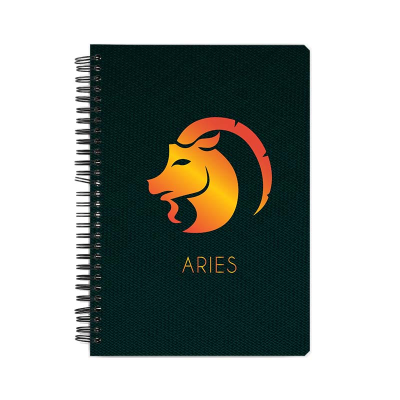 Zodiac Sign-ARIES Printed Notebook Zodiac Sign-ARIES Printed Notebook - Image 1