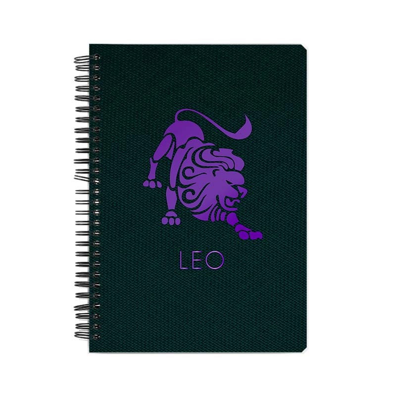 Zodiac Sign-LEO Printed Notebook Zodiac Sign-LEO Printed Notebook - Image 1