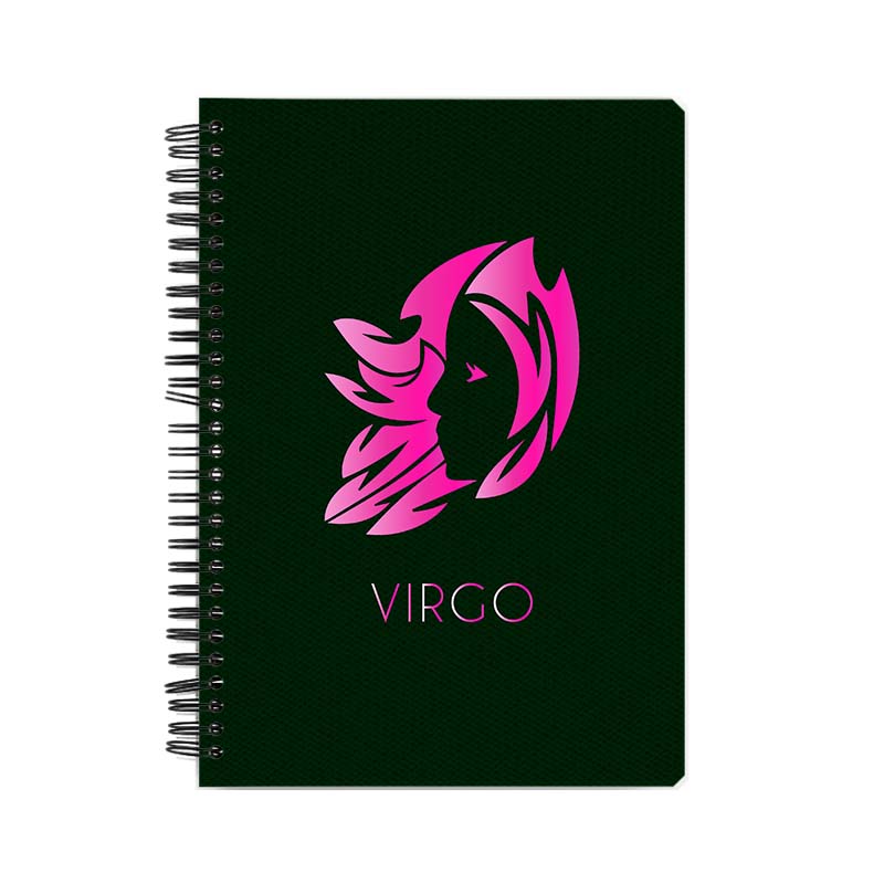 Zodiac Sign-VIRGO Printed Notebook Zodiac Sign-VIRGO Printed Notebook - Image 1