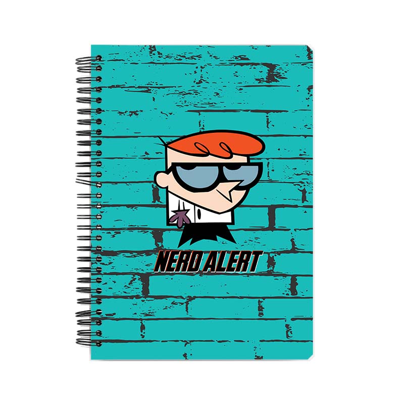 Dexter's Laboratory-Nerd Alert Printed Notebook Dexter's Laboratory-Nerd Alert Printed Notebook - Image 1