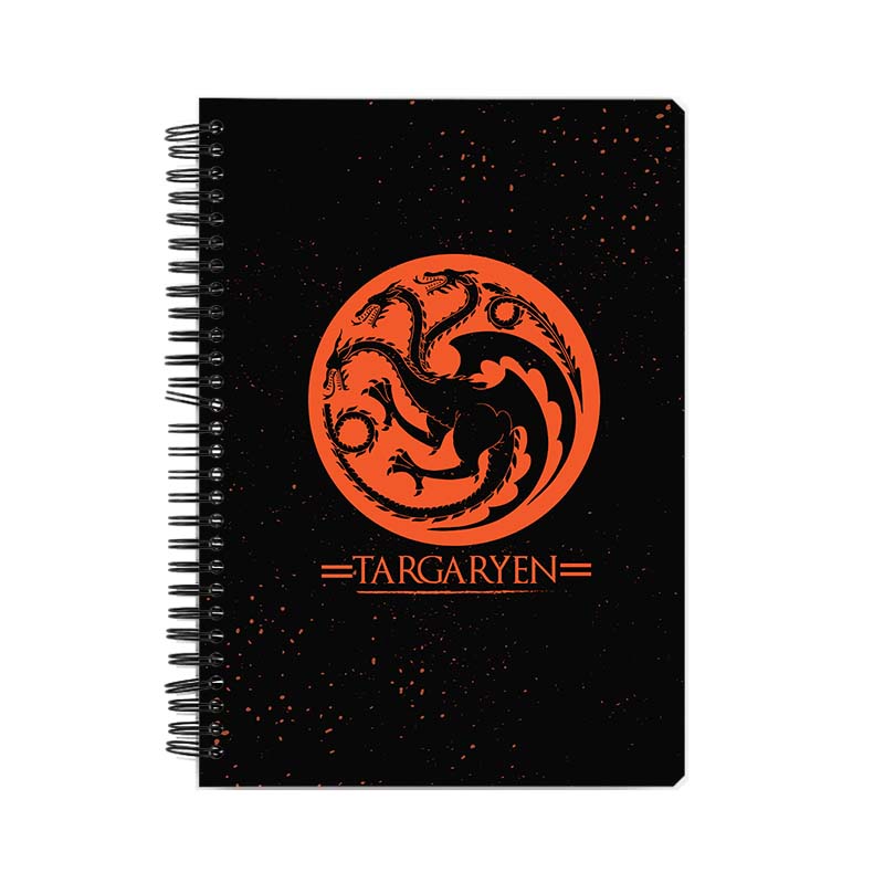 House of Targaryen Printed Notebook House of Targaryen Printed Notebook - Image 1