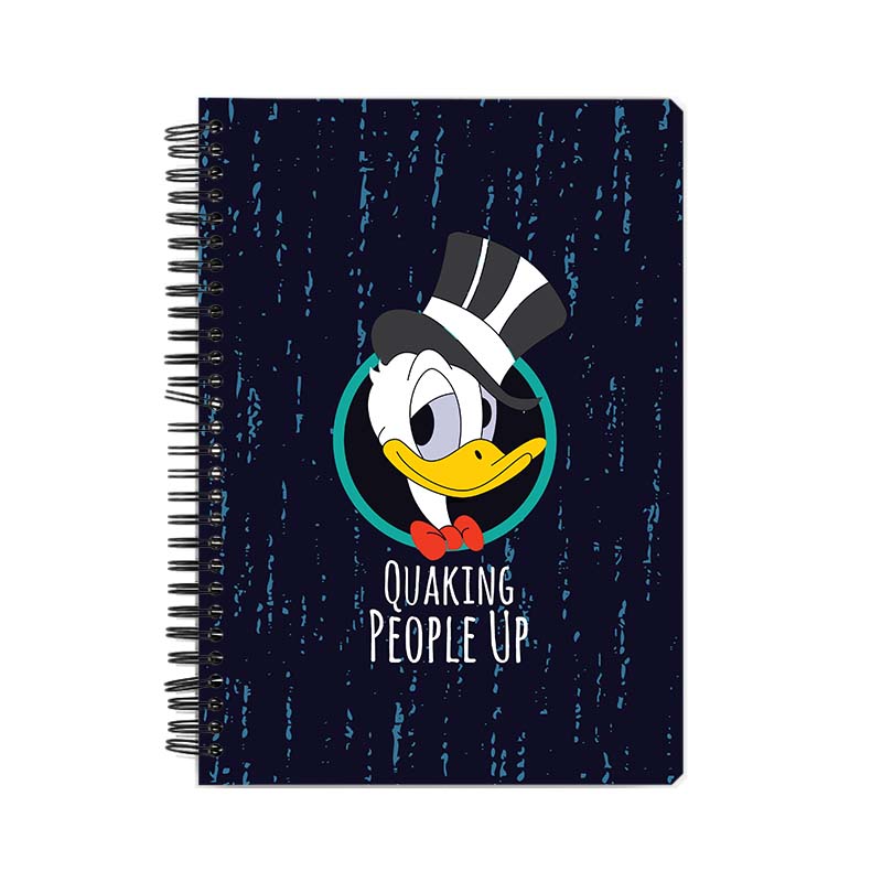 Quaking People Up Printed Notebook Quaking People Up Printed Notebook - Image 1