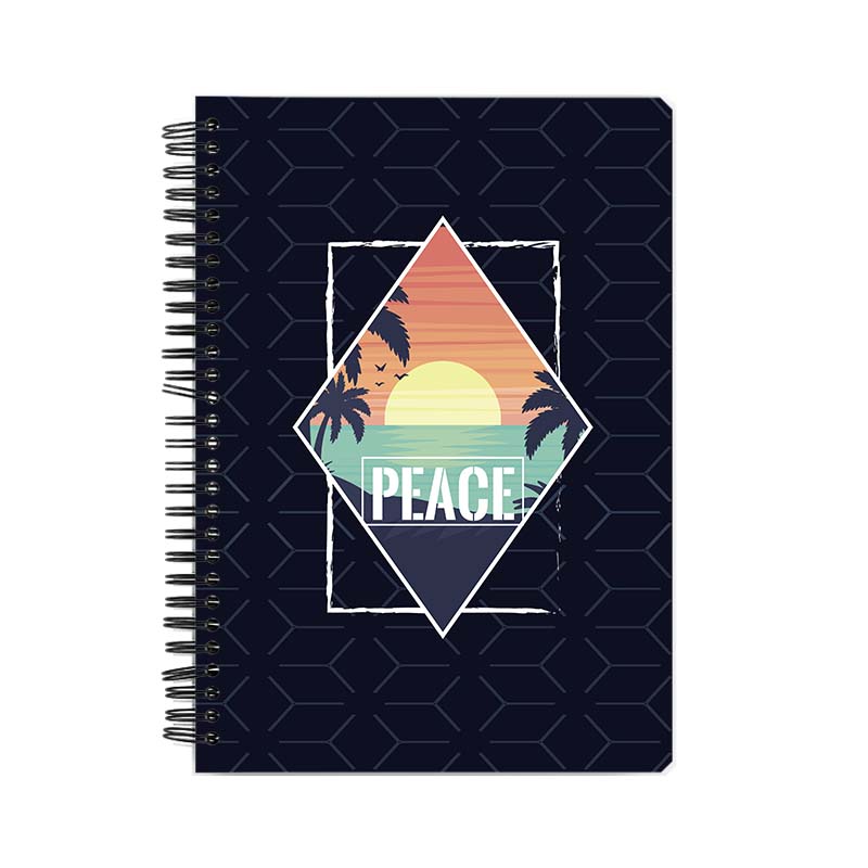 Peace Printed Notebook Peace Printed Notebook - Image 1