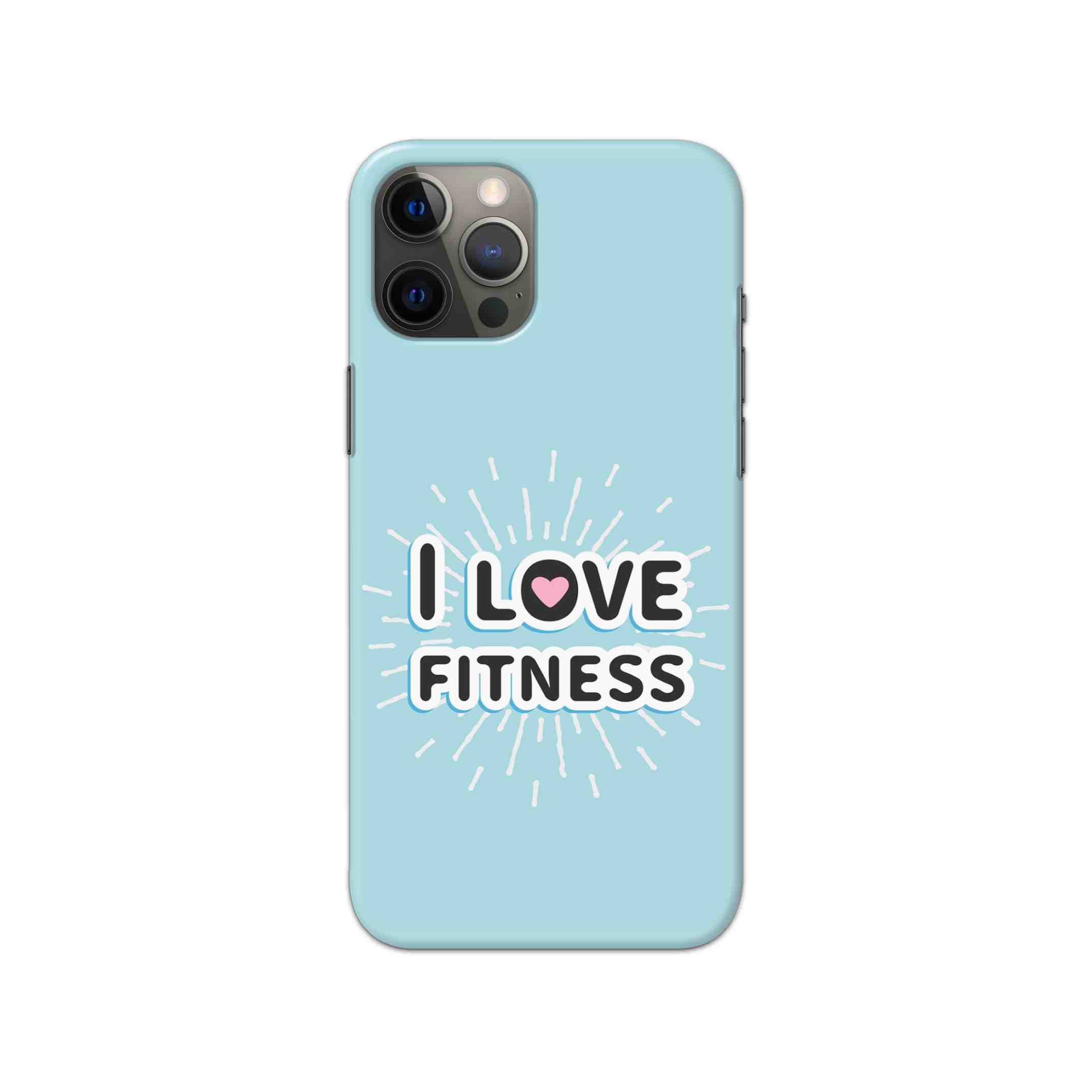 I Love Fitness Printed Slim Hard Phone Case I Love Fitness Printed Slim Hard Phone Case - Image 1