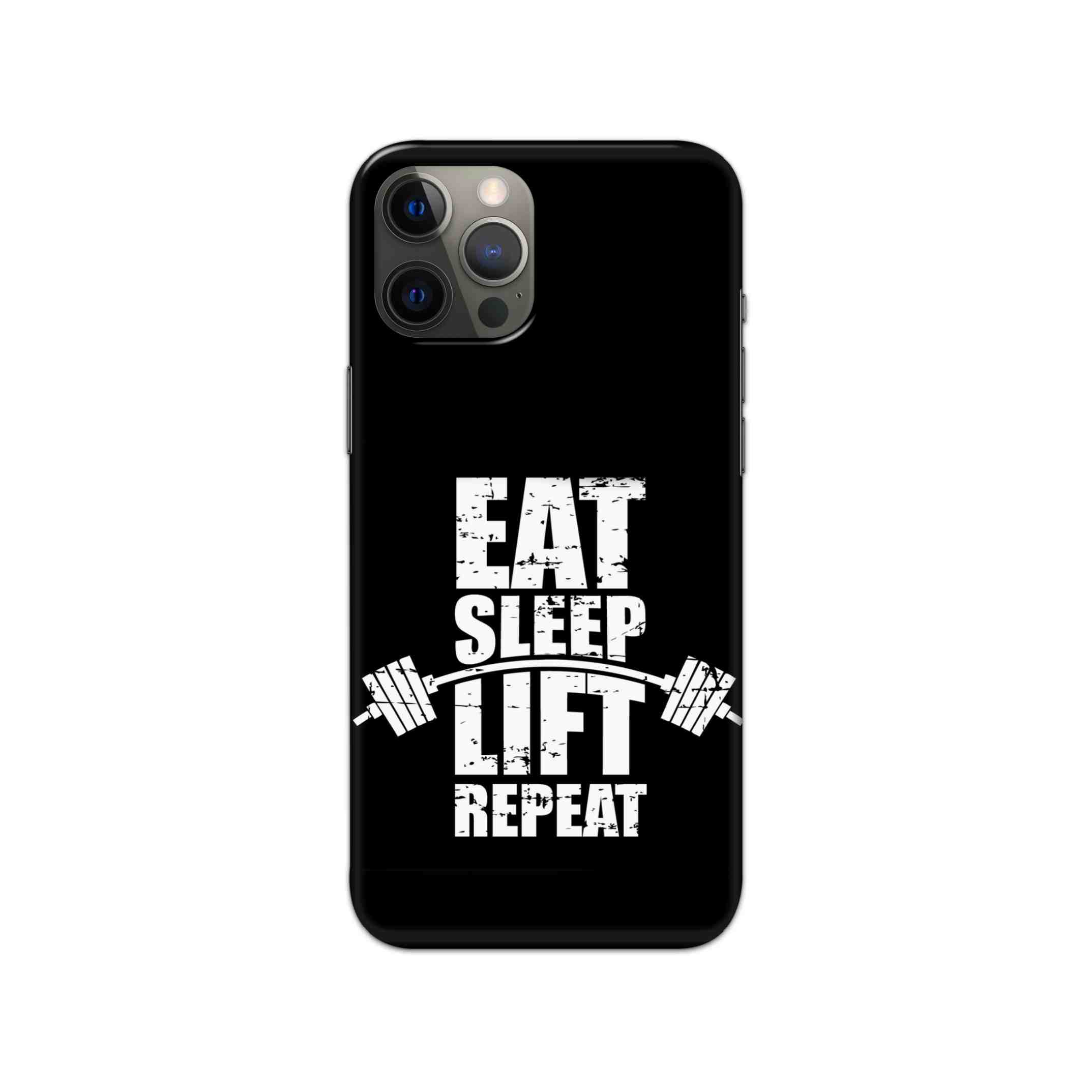Eat Sleep Lift Repeat Printed Slim Hard Phone Case Eat Sleep Lift Repeat Printed Slim Hard Phone Case - Image 1