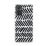 Black and White Printed Soft Phone Case