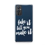 Typography Printed Soft Phone Case