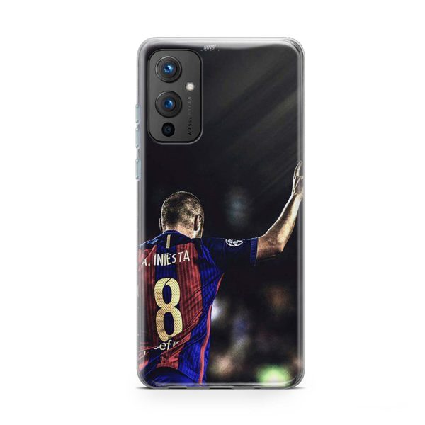 Iniesta Barcelona Printed Soft Phone Case