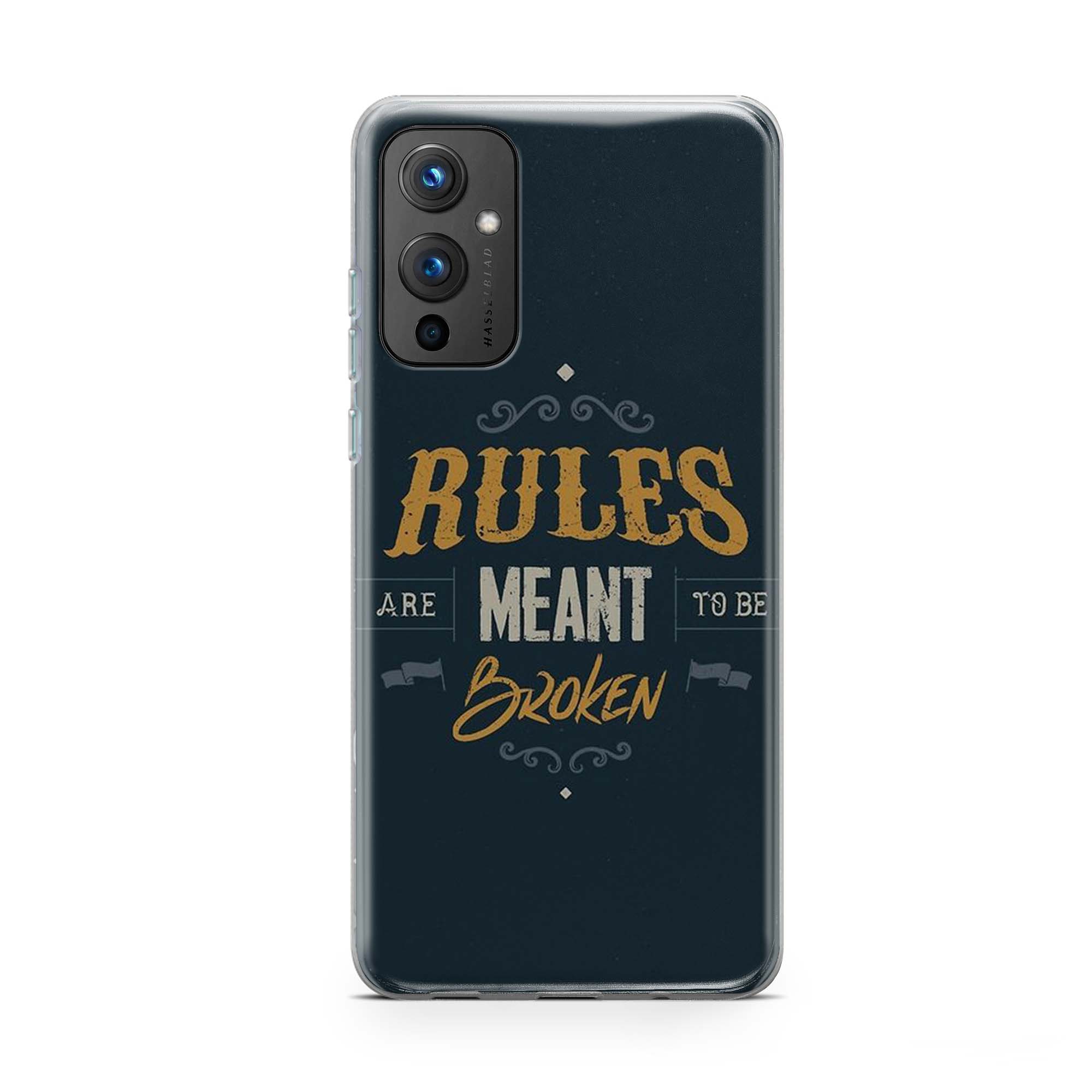 Rules Are Meant To Be Broken Printed Soft Phone Case Rules Are Meant To Be Broken Printed Soft Phone Case - Image 1