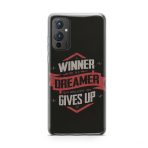 A Winner is a Dreamer Who Never Gives Up Printed Soft Phone Case