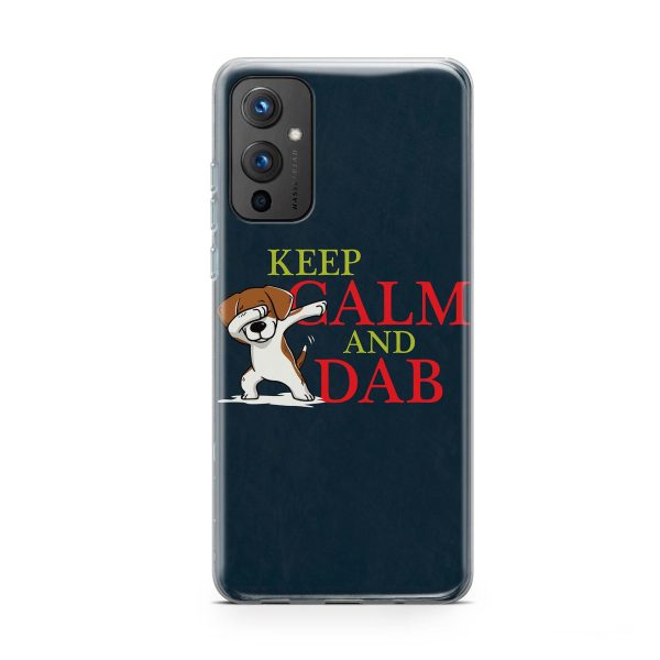 Keep Calm And DAB Printed Soft Phone Case