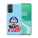 Minion - Captain America Printed Soft Phone Case - Image 3