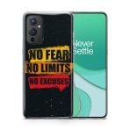 No Fear No Limits No Excuses Printed Soft Phone Case - Image 3