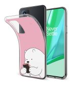 Minimal - Cute Bear Printed Soft Phone Case - Image 2