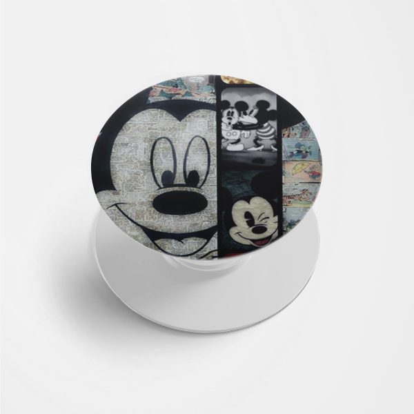 Mickey Mouse Collage Printed Phone Grip Holder & Stand