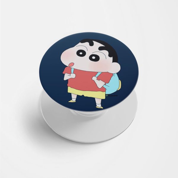 Shin Chan  Printed Phone Grip Holder & Stand