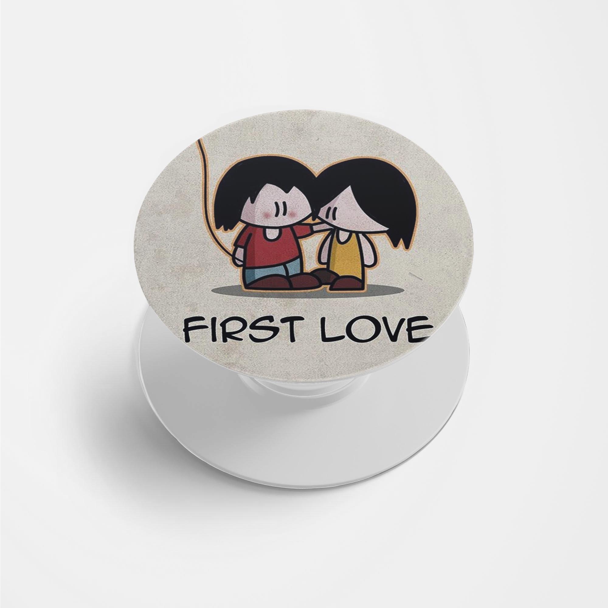 Love Printed Phone Grip Holder & Stand Love Printed Phone Grip Holder & Stand - Image 1