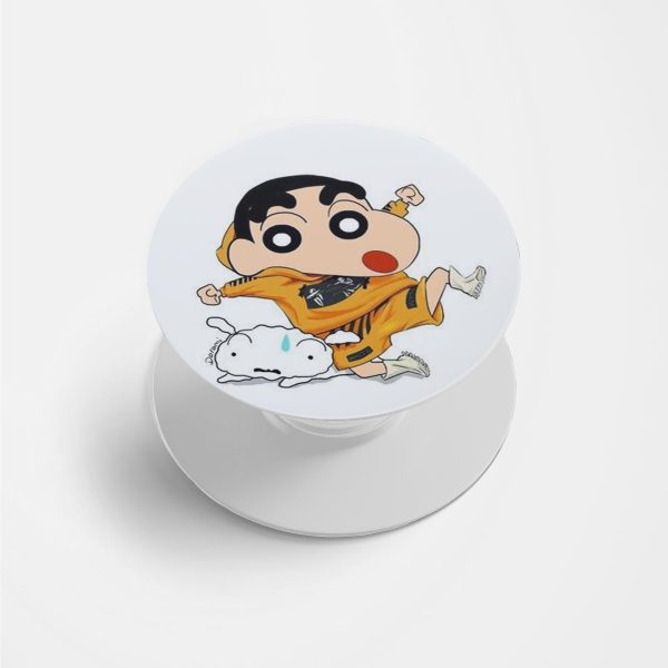 Shinchan Printed Phone Grip Holder & Stand