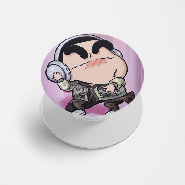 Shinchan Printed Phone Grip Holder & Stand