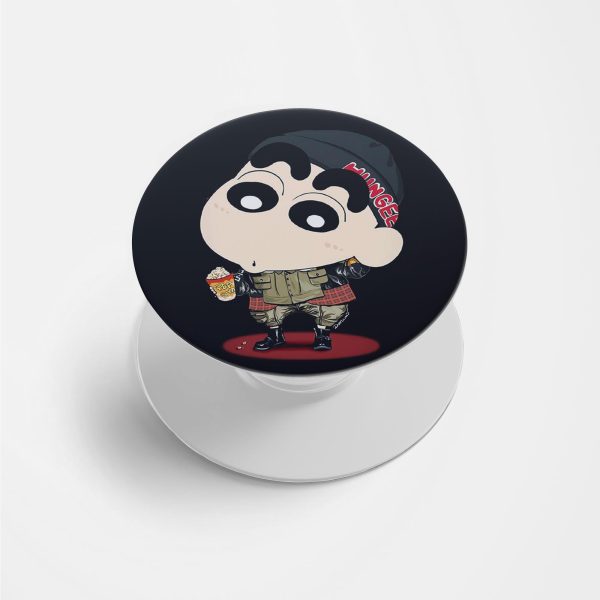 Shinchan Printed Phone Grip Holder & Stand