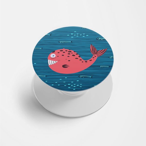 Feminine Printed Phone Grip Holder & Stand