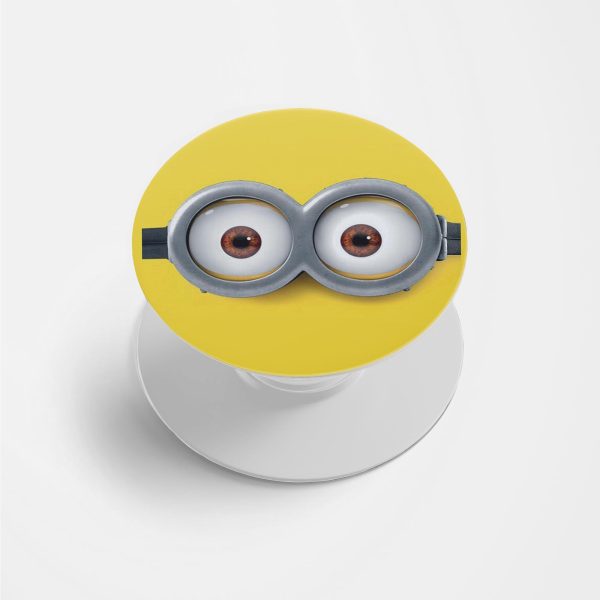 Minion Printed Phone Grip Holder & Stand