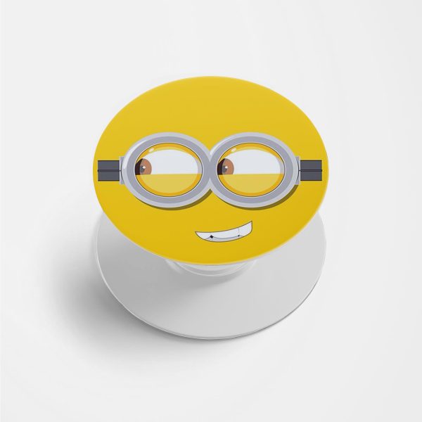 Minion Printed Phone Grip Holder & Stand