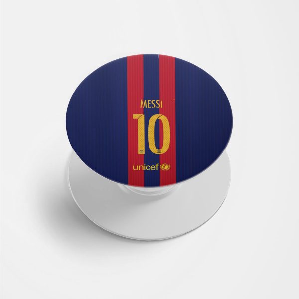 Football - Messi Printed Phone Grip Holder & Stand