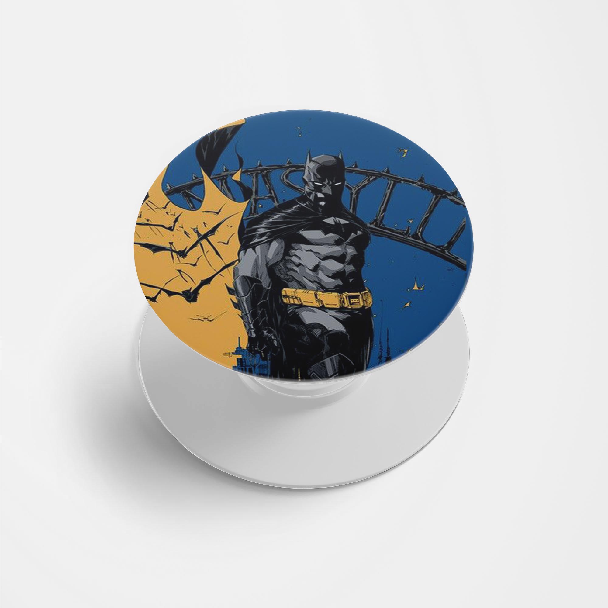 Batman Printed Phone Grip Holder & Stand Batman Printed Phone Grip Holder & Stand - Image 1