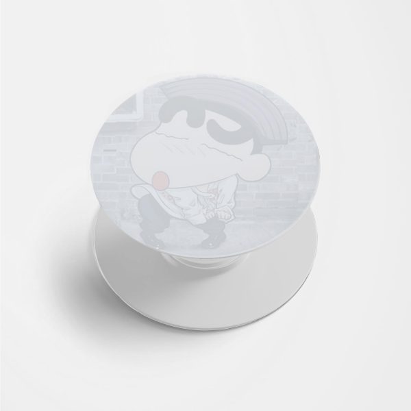 Shinchan Printed Phone Grip Holder & Stand