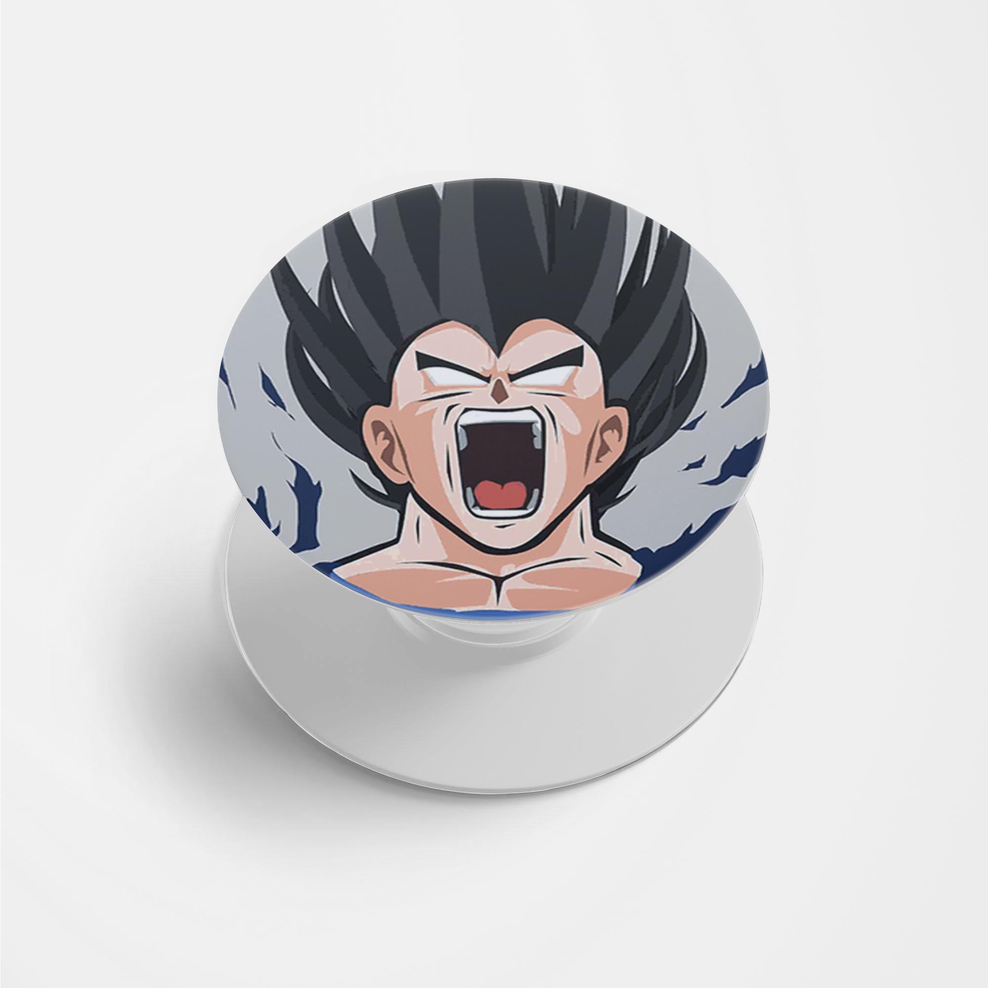 Vegeta Dragonball Printed Phone Grip Holder & Stand Vegeta Dragonball Printed Phone Grip Holder & Stand - Image 1