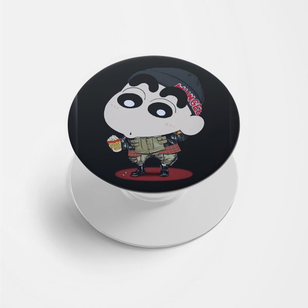 Shinchan Printed Phone Grip Holder & Stand