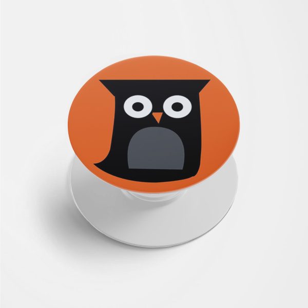 Owl Printed Phone Grip Holder & Stand