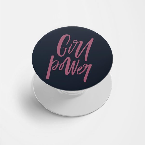 Girl Power Printed Phone Grip Holder & Stand