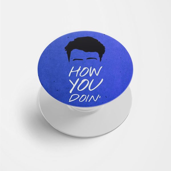 How You Doing Printed Phone Grip Holder & Stand