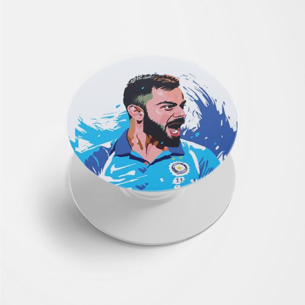 Kohli Printed Phone Grip Holder & Stand