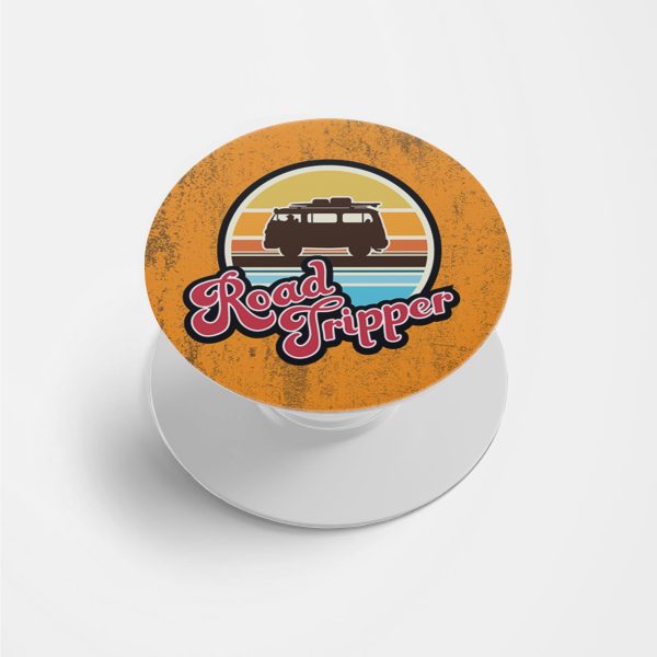 Road Tripper Printed Phone Grip Holder & Stand