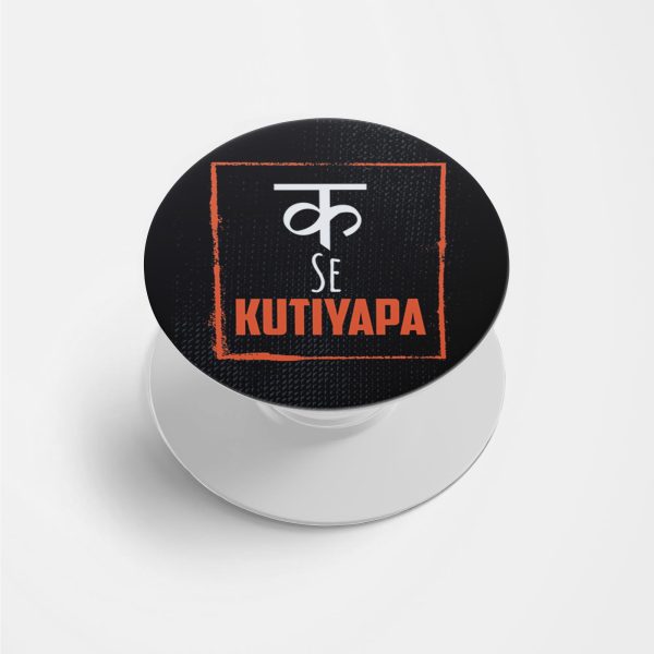 K Se KUTIYAPA Printed Phone Grip Holder & Stand